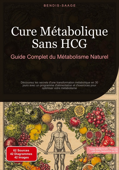 Cure Métabolique Sans HCG: Guide Complet du Métabolisme Naturel Découvrez les secrets d'une transformation métabolique en 30 jours avec un programme d'alimentation et d'exercices pour optimiser votre métabolisme