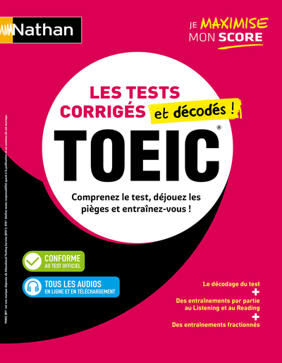 TOEIC : les tests corrigés et décodés