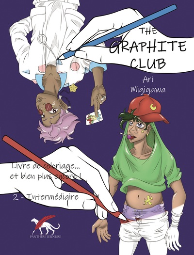 The graphite club : livre de coloriage... et bien plus encore !. Vol. 2. Intermédiaire