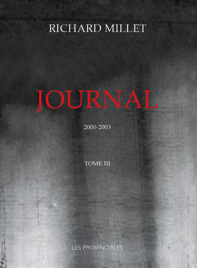 Journal. Vol. 3. 2000-2003