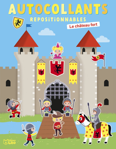 Le château fort : autocollants repositionnables