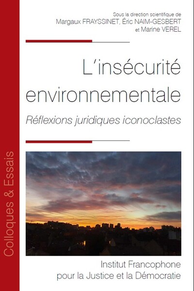 L'insécurité environnementale : réflexions juridiques iconoclastes