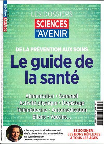 Sciences et Avenir HS n°220 - Le guide de la santé - Janvier/Mars 2025