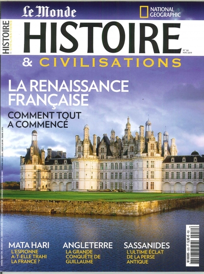 Histoire & Civilisations N°50 La Renaissance Française - mai 2019