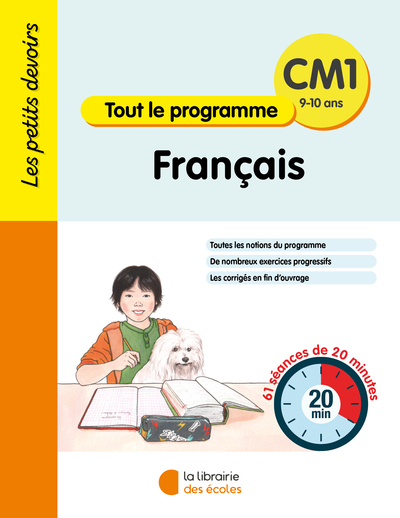 Français CM1, 9-10 ans : 61 séances de 20 minutes