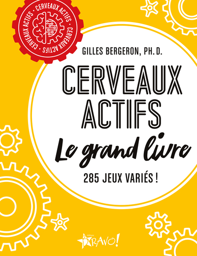 Cerveaux actifs - Le grand livre 285 jeux variés !