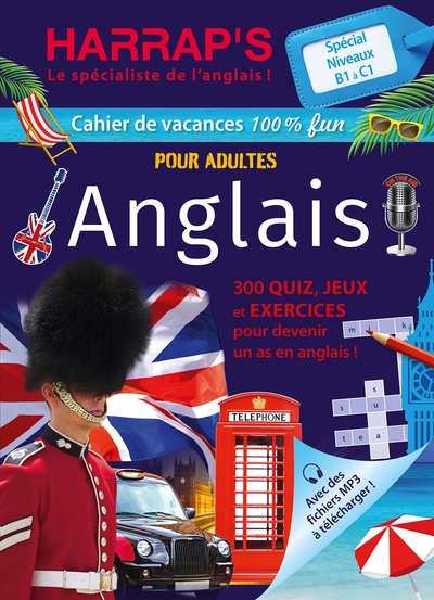 Cahier de vacances anglais Harrap's : adultes