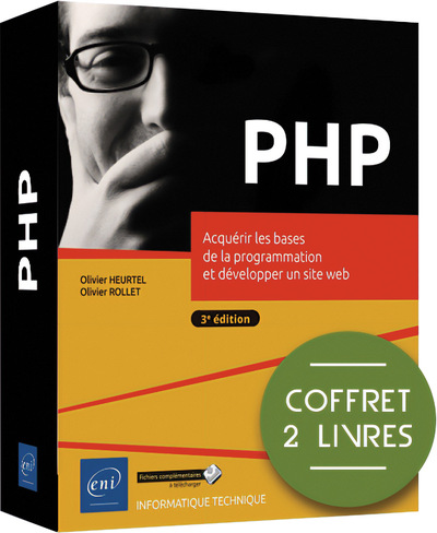 PHP : acquérir les bases de la programmation et développer un site web : coffret 2 livres