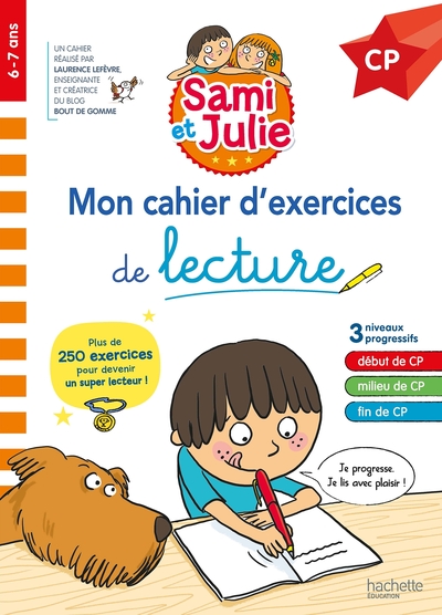 Mon cahier d'exercices de lecture CP, 6-7 ans