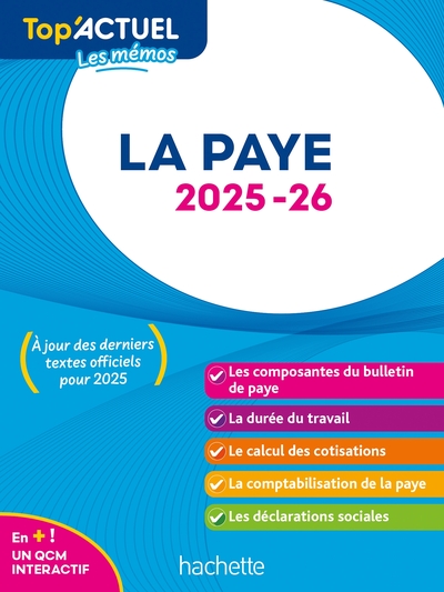 La paye : 2025-2026