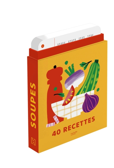 Coffret fiche : soupes : 40 recettes