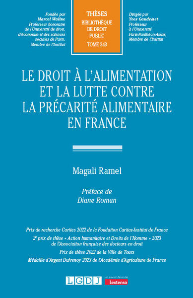 Le droit à l'alimentation et la lutte contre la précarité alimentaire en France