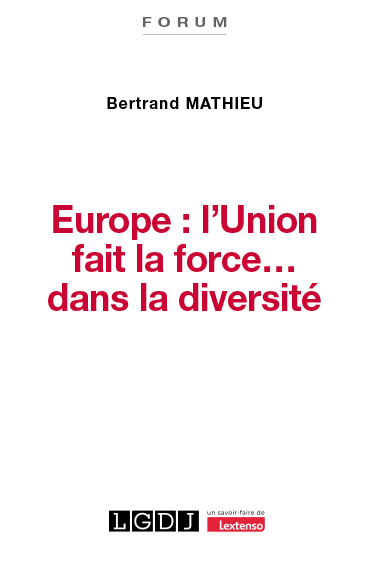 L'Europe : l'union fait la force.... dans la diversité