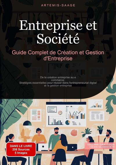 Entreprise et Société: Guide Complet de Création et Gestion d'Entreprise De la création entreprise au e-commerce: Stratégies essentielles pour réussir dans l'entrepreneuriat digital et la gestion entreprise