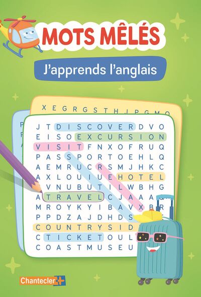 Mots mêlés : j'apprends l'anglais