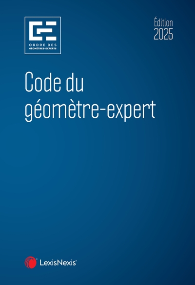 Code du géomètre-expert 2025