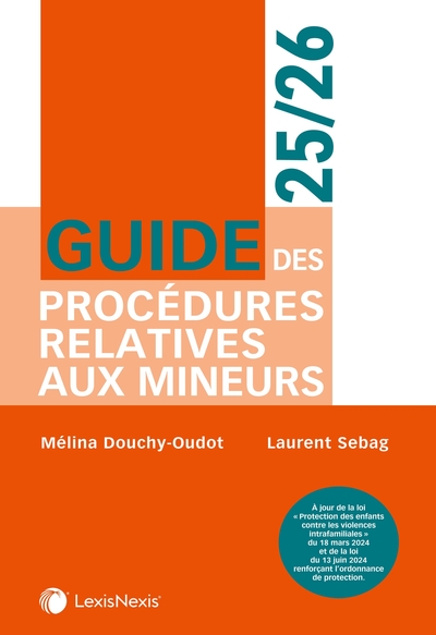 Guide des procédures relatives aux mineurs : 2025-2026