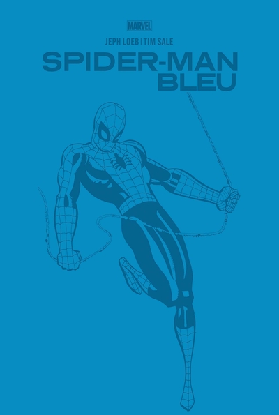 Spider-Man. Bleu