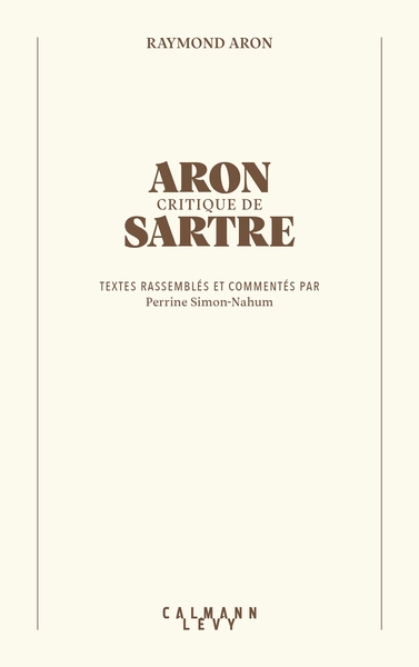 Aron critique de Sartre