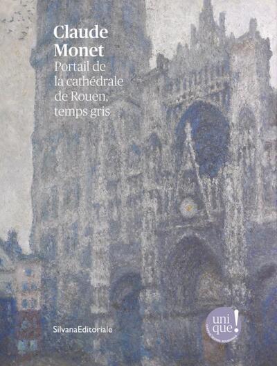 Claude Monet : portail de la cathédrale de Rouen : temps gris