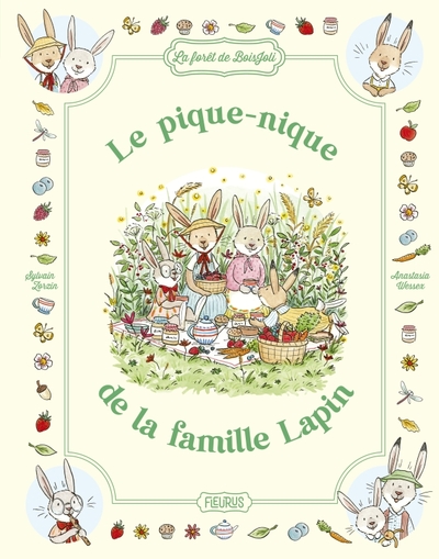 Le pique-nique de la famille Lapin