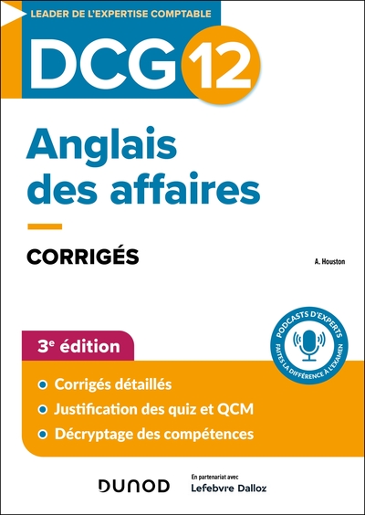 DCG 12, anglais des affaires : corrigés