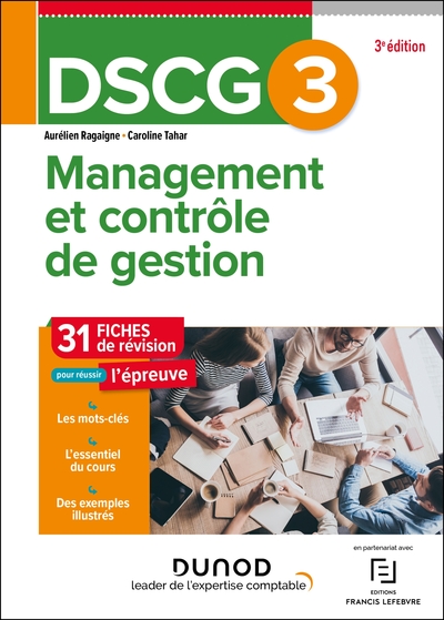 DSCG 3, management et contrôle de gestion : 31 fiches de révision pour réussir l'épreuve : 2025-2026