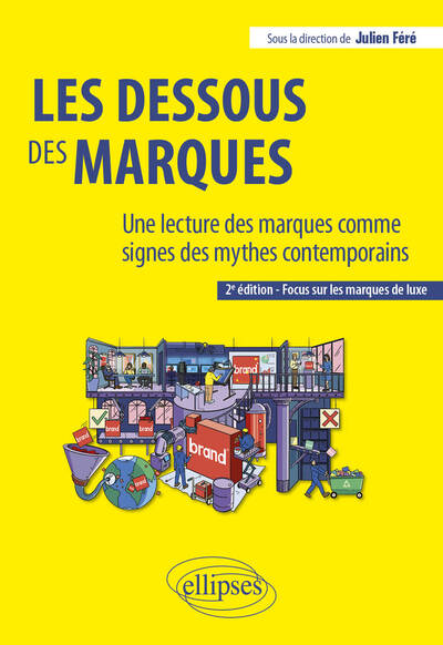 Les dessous des marques : une lecture des marques comme signes des mythes contemporains : créer une marque, faire vivre et entretenir une marque, mettre fin à une marque