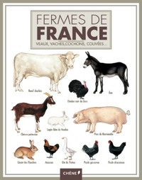 Fermes de France : veaux, vaches, cochons, couvées ...