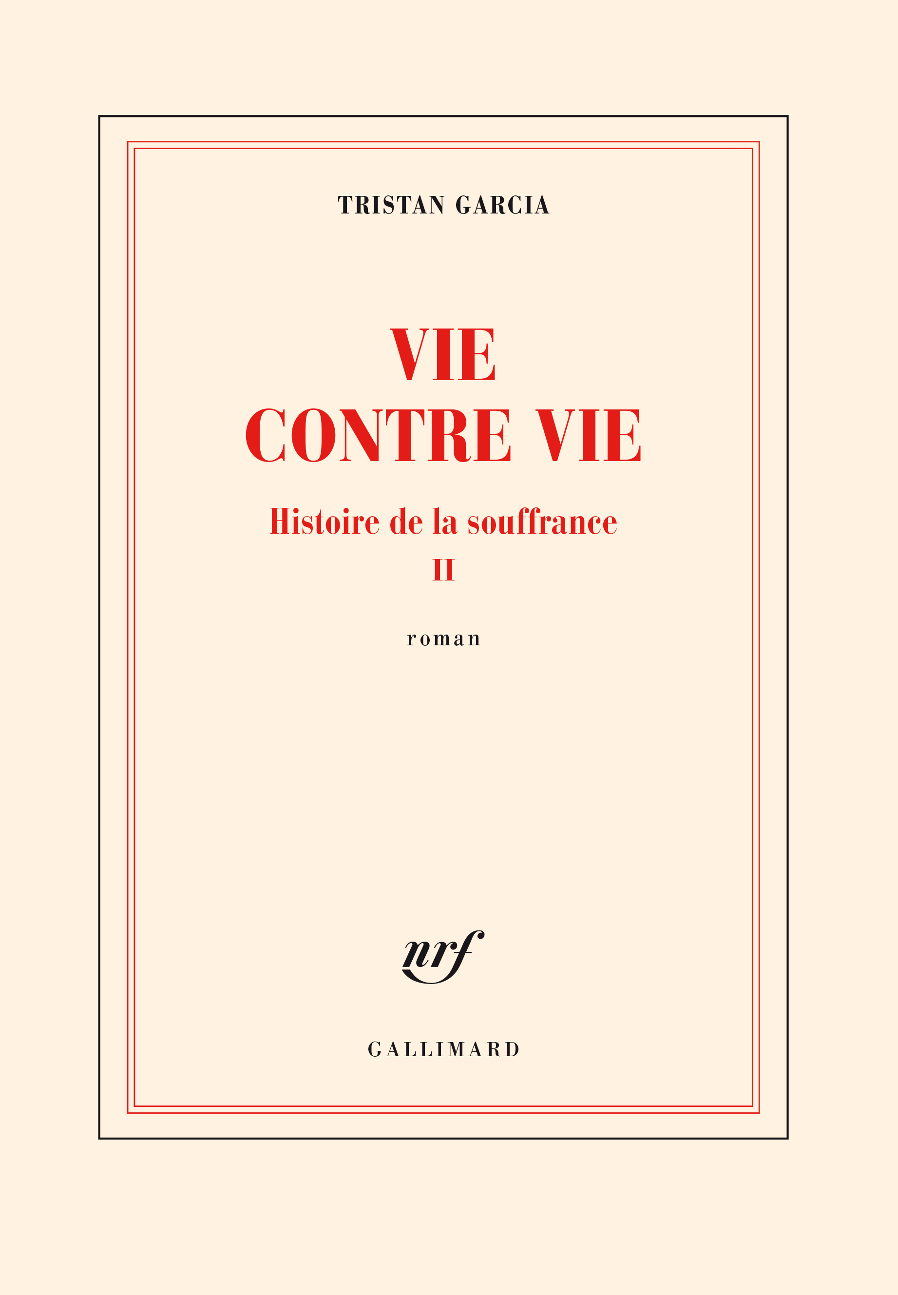VIE CONTRE VIE- HISTOIRE DE LA SOUFFRANCE - II