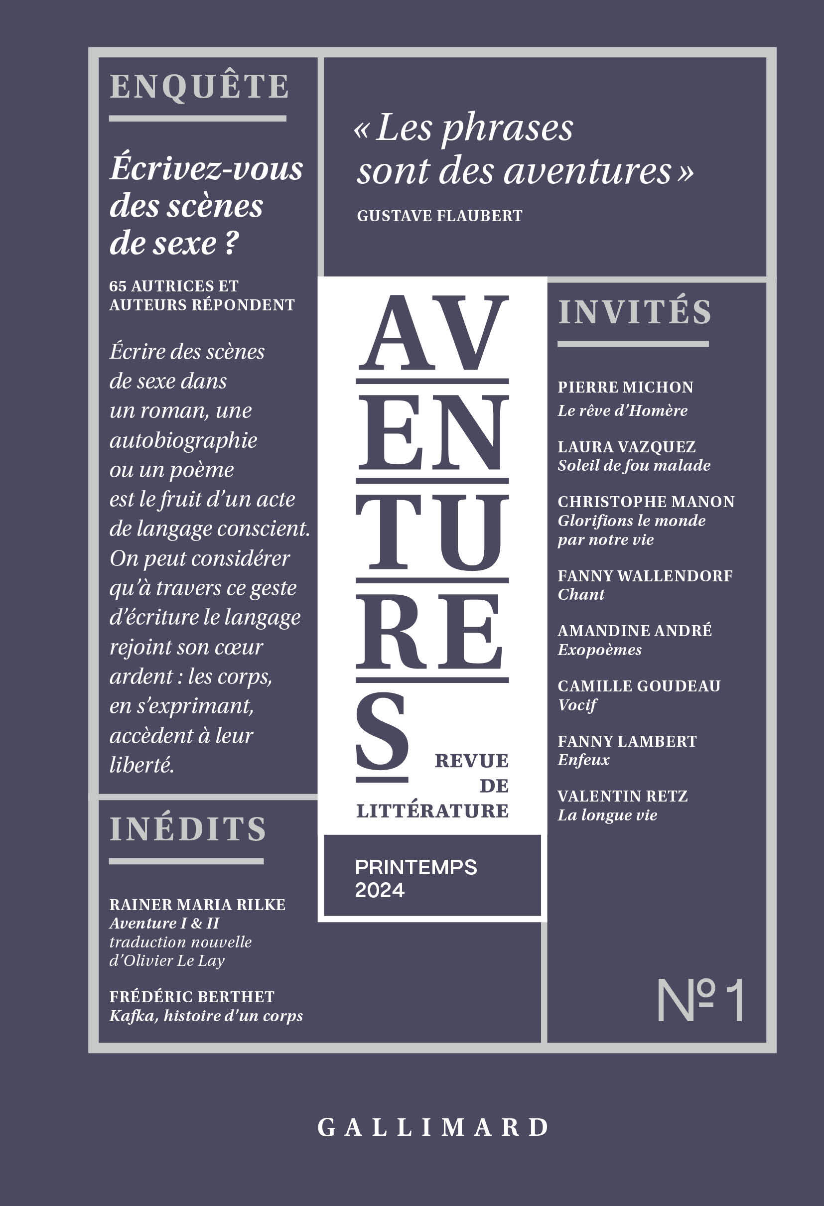 REVUE AVENTURES - PRINTEMPS 2024