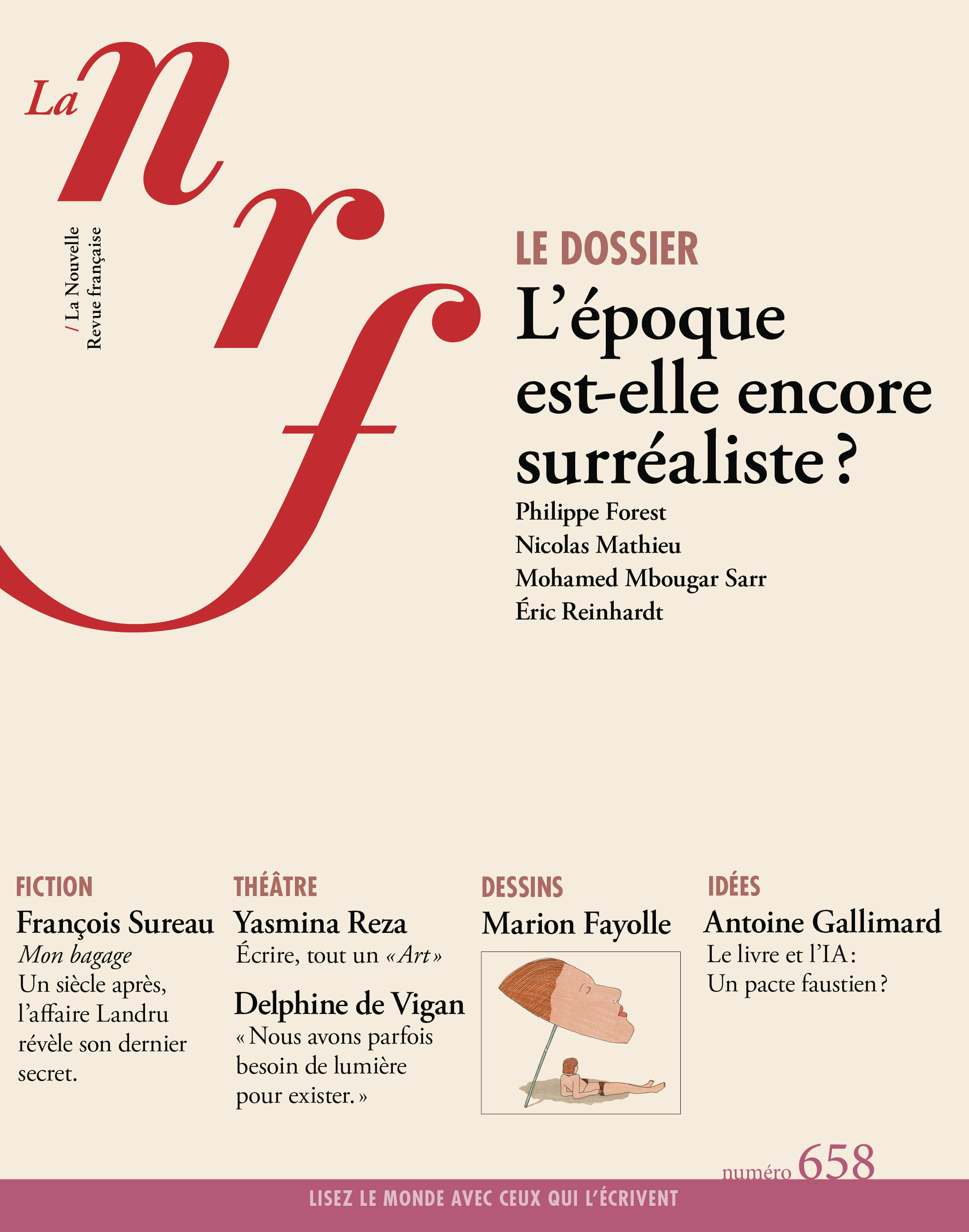 NOUVELLE REVUE FRANCAISE - ETE 2024