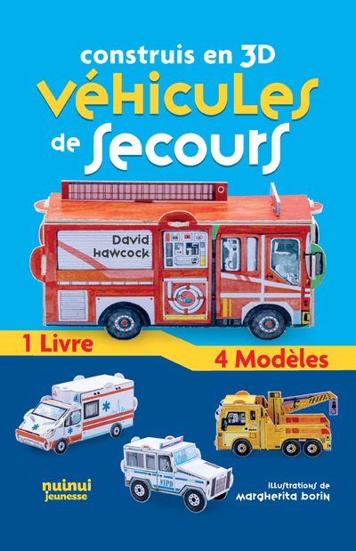 CONSTRUIS EN 3D - VEHICULES DE SECOURS - NE