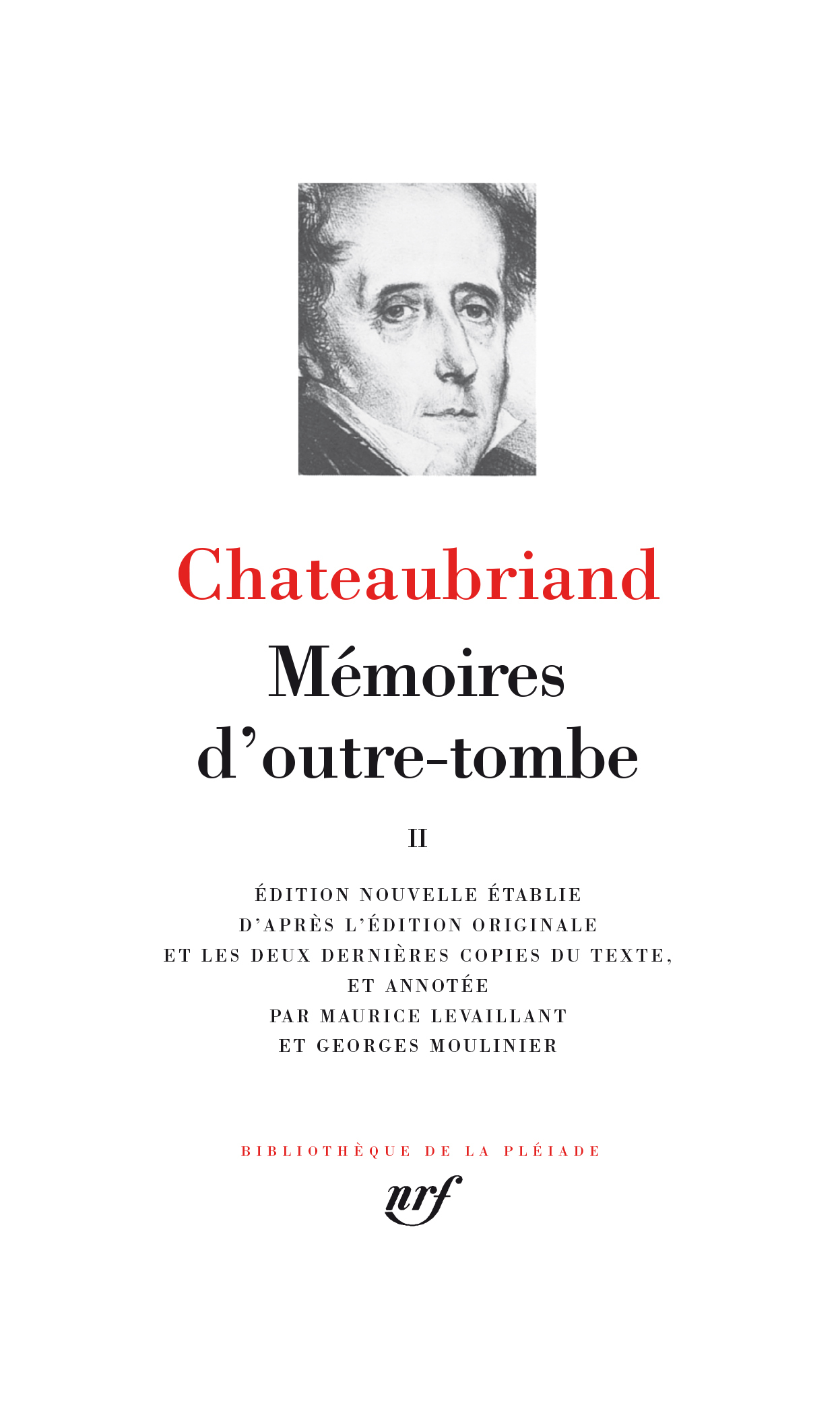 MEMOIRES D'OUTRE-TOMBE T2