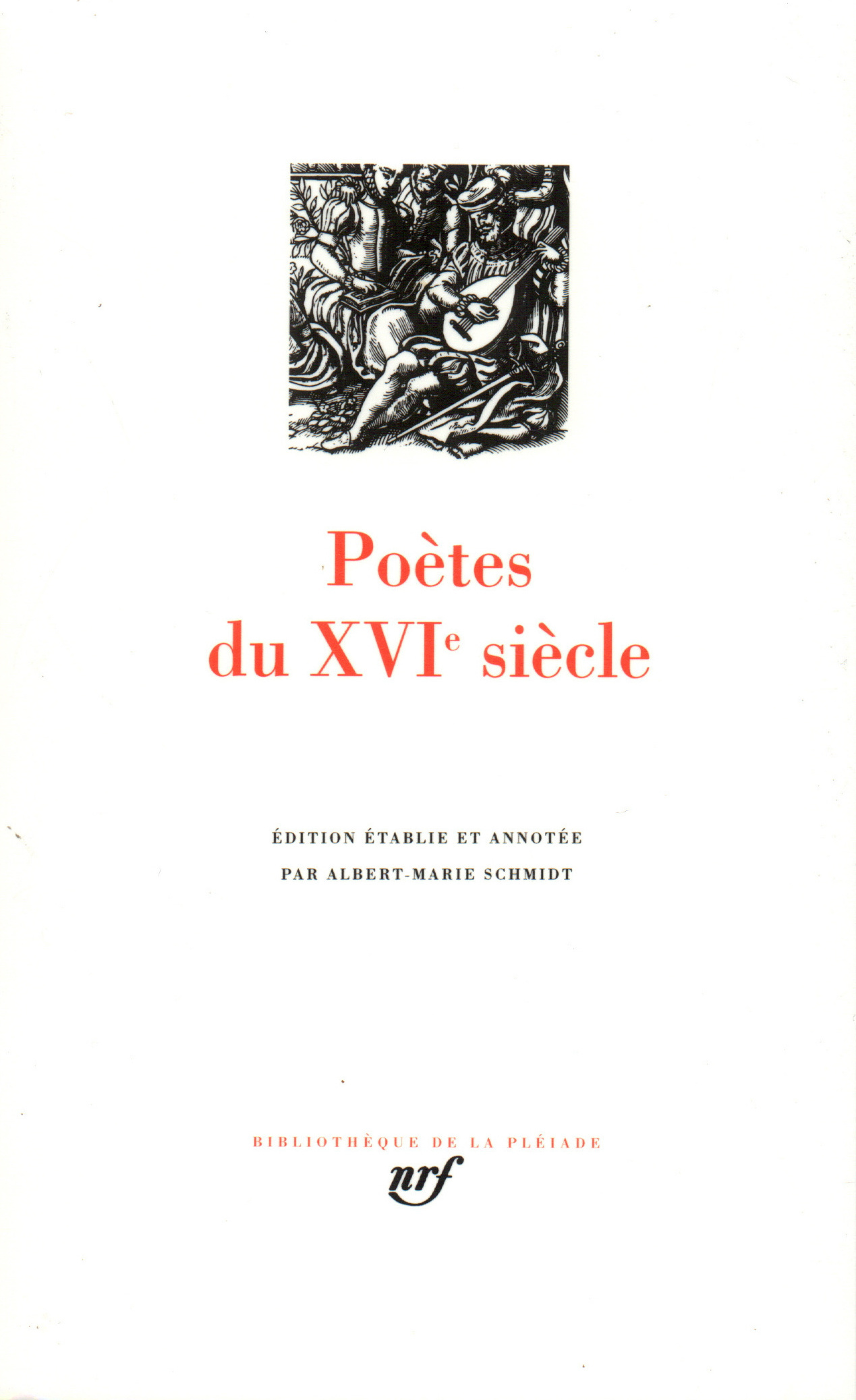 POETES DU XVIE SIECLE