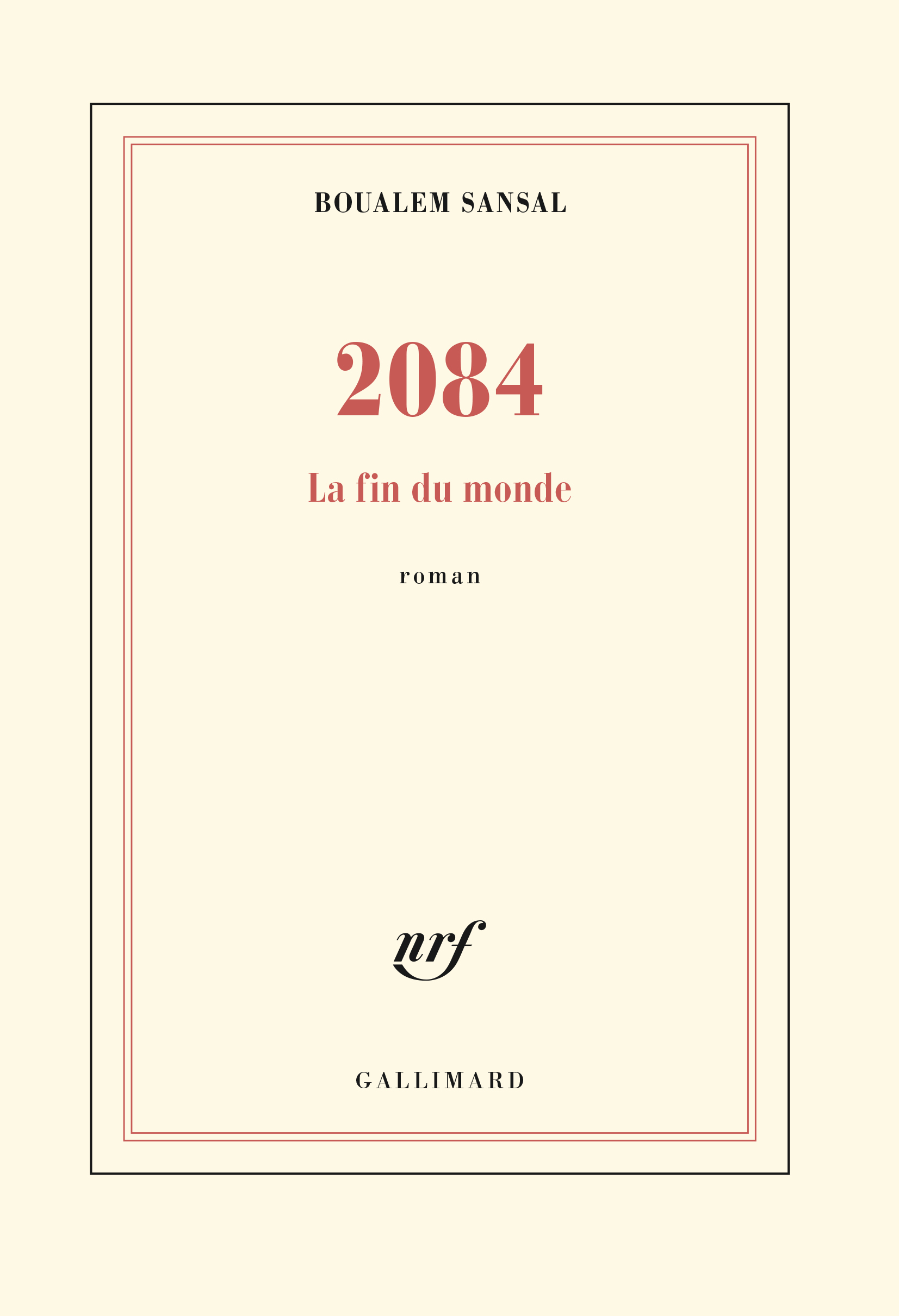 2084 (LA FIN DU MONDE)