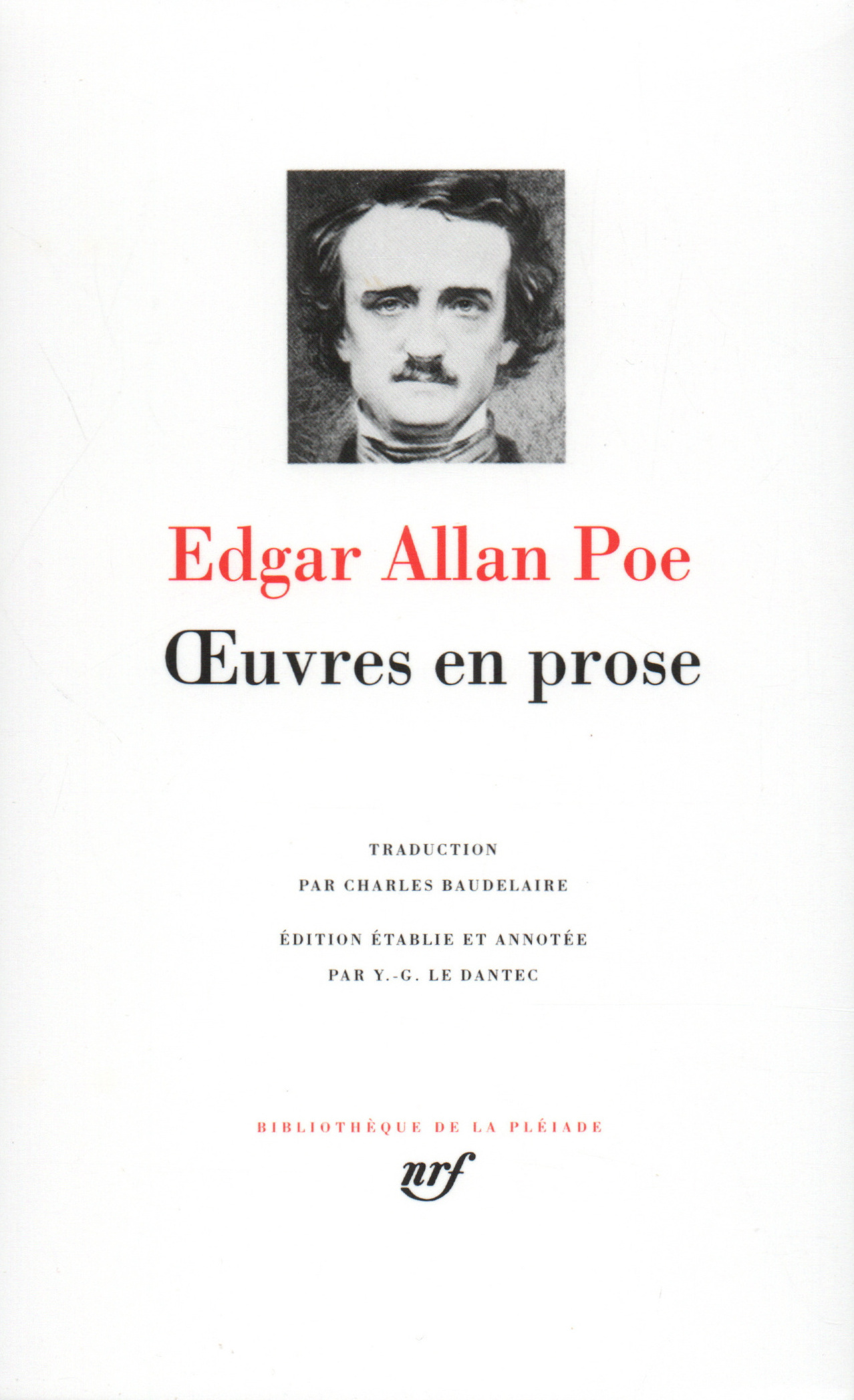 OEUVRES EN PROSE