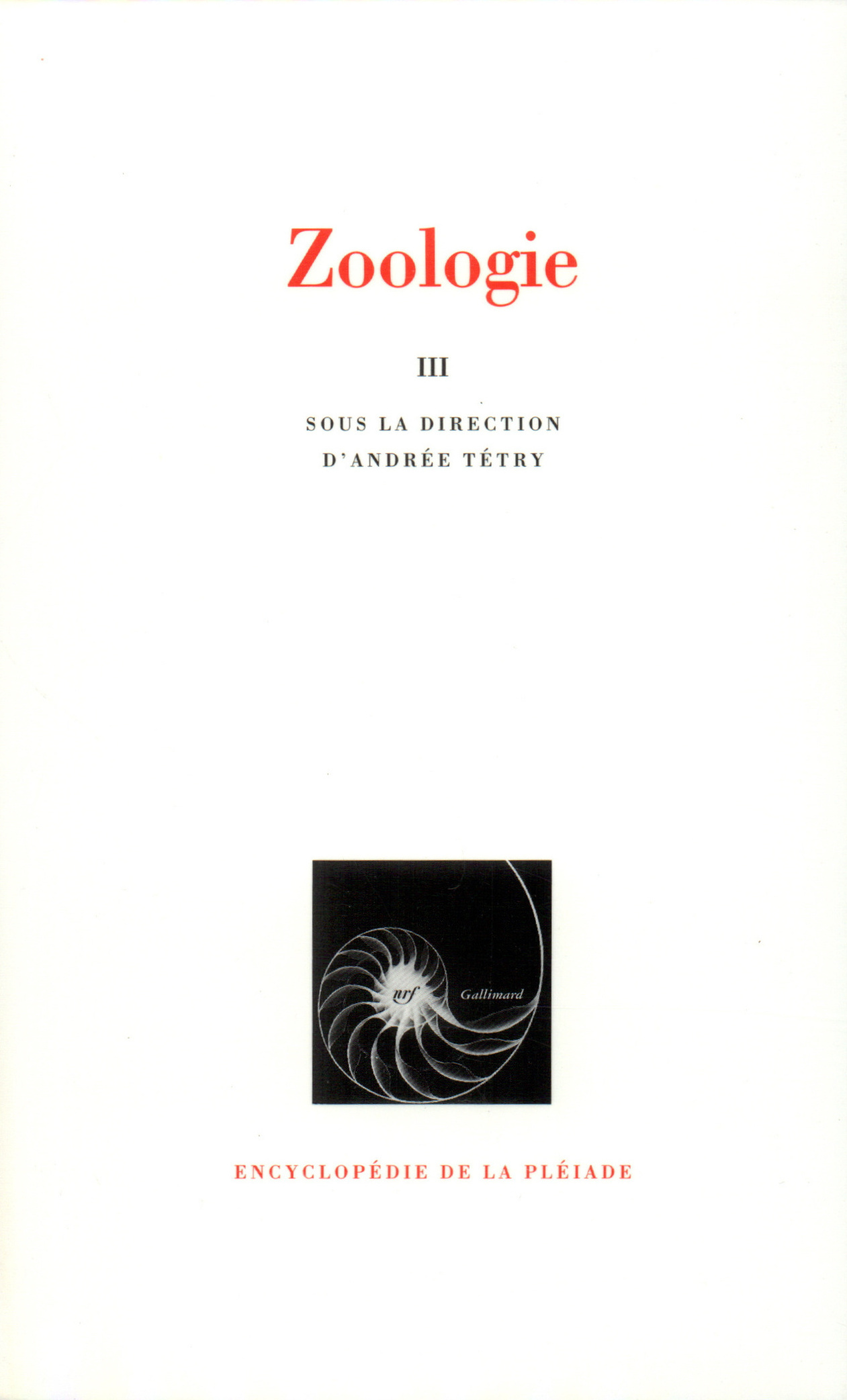 ZOOLOGIE T3