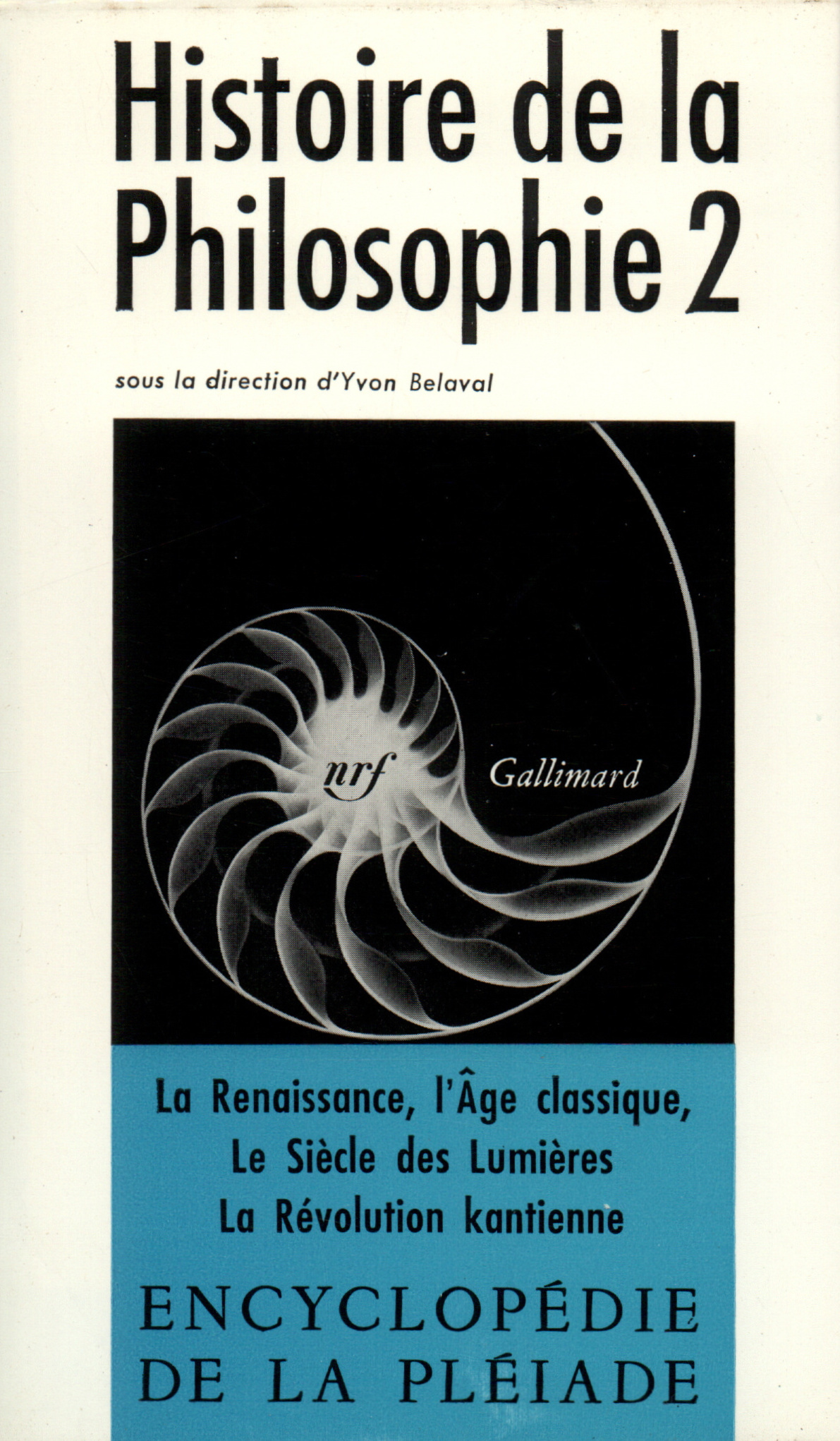 HISTOIRE DE LA PHILOSOPHIE T2