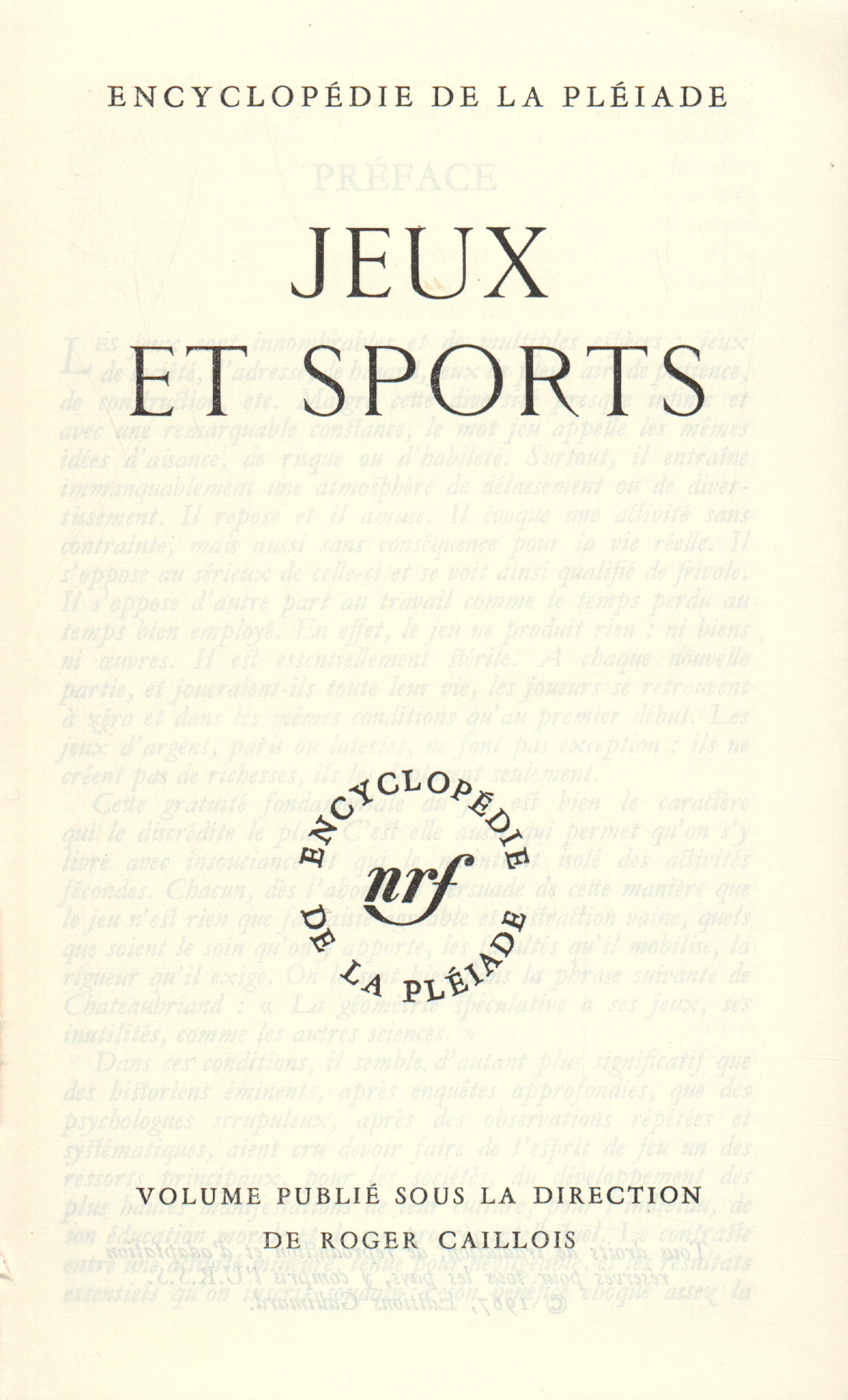 JEUX ET SPORTS