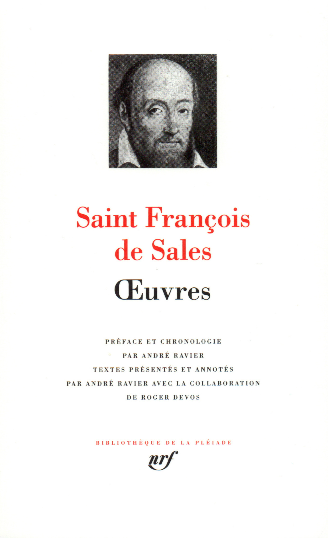 OEUVRES ST FRANCOIS DE SALES