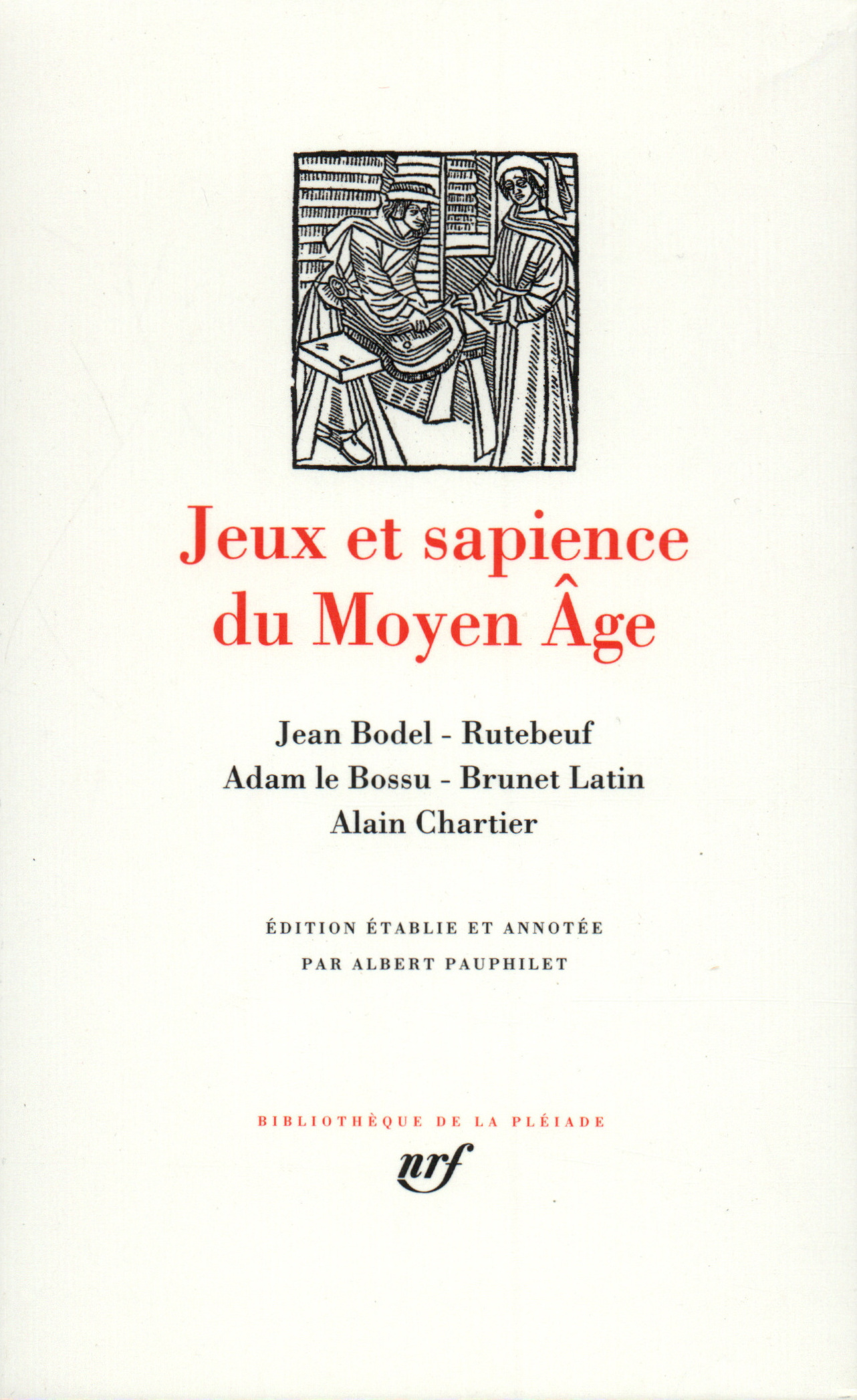 JEUX ET SAPIENCE DU MOYEN AGE