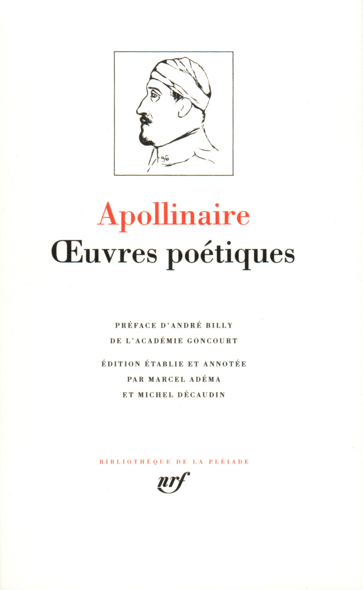 OEUVRES POETIQUES COMPLETES