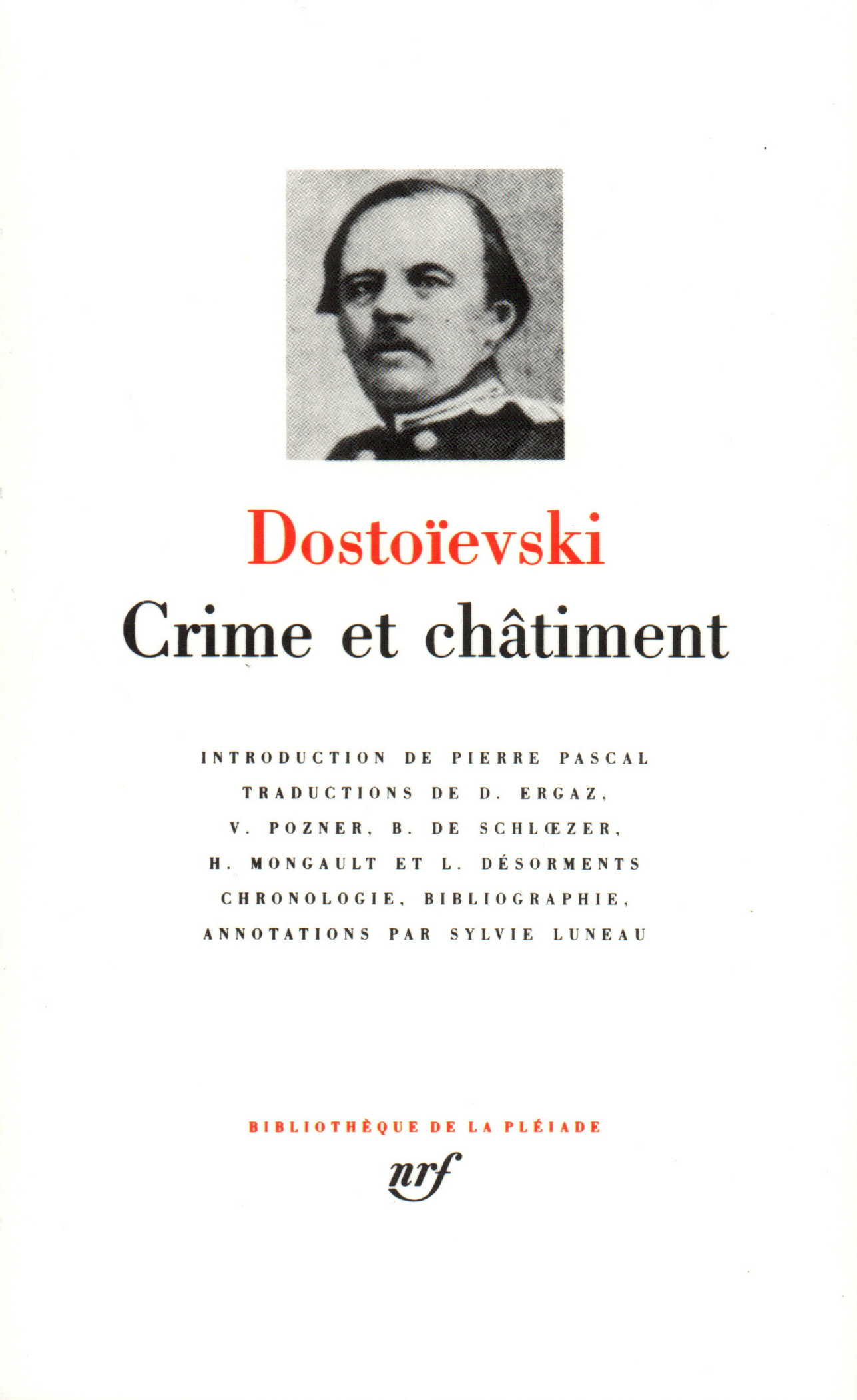 CRIME ET CHATIMENT