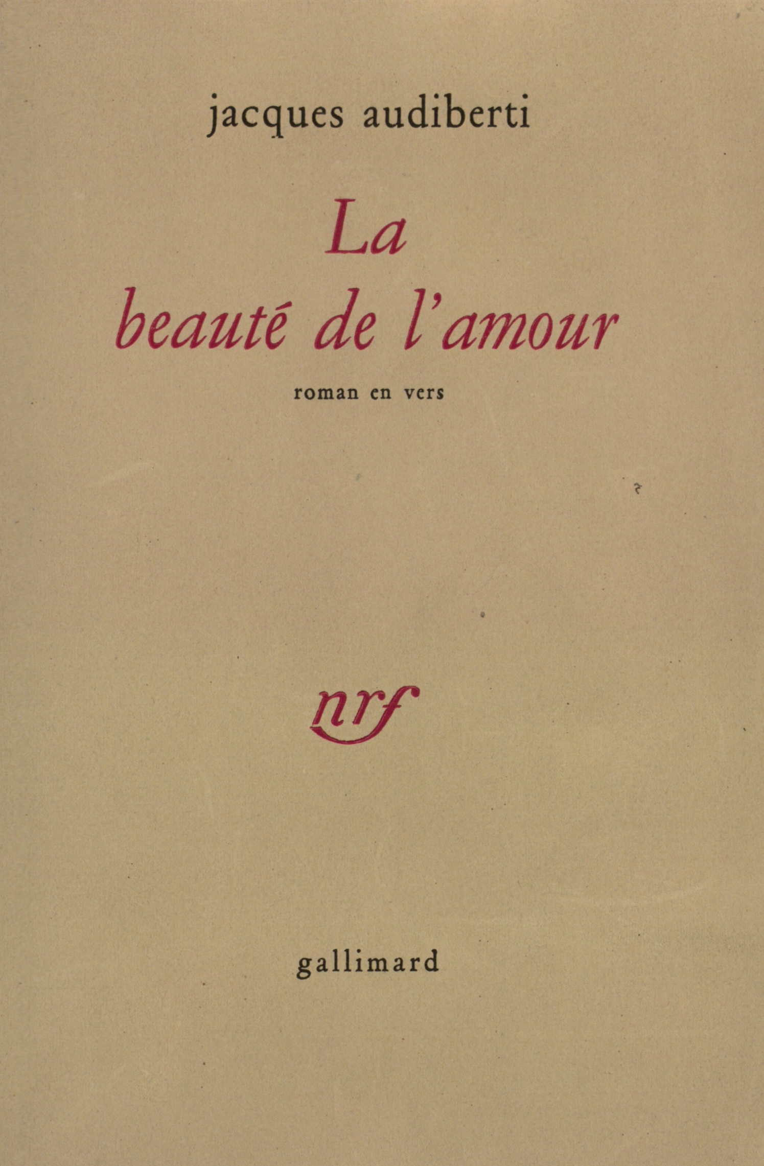 BEAUTE DE L'AMOUR