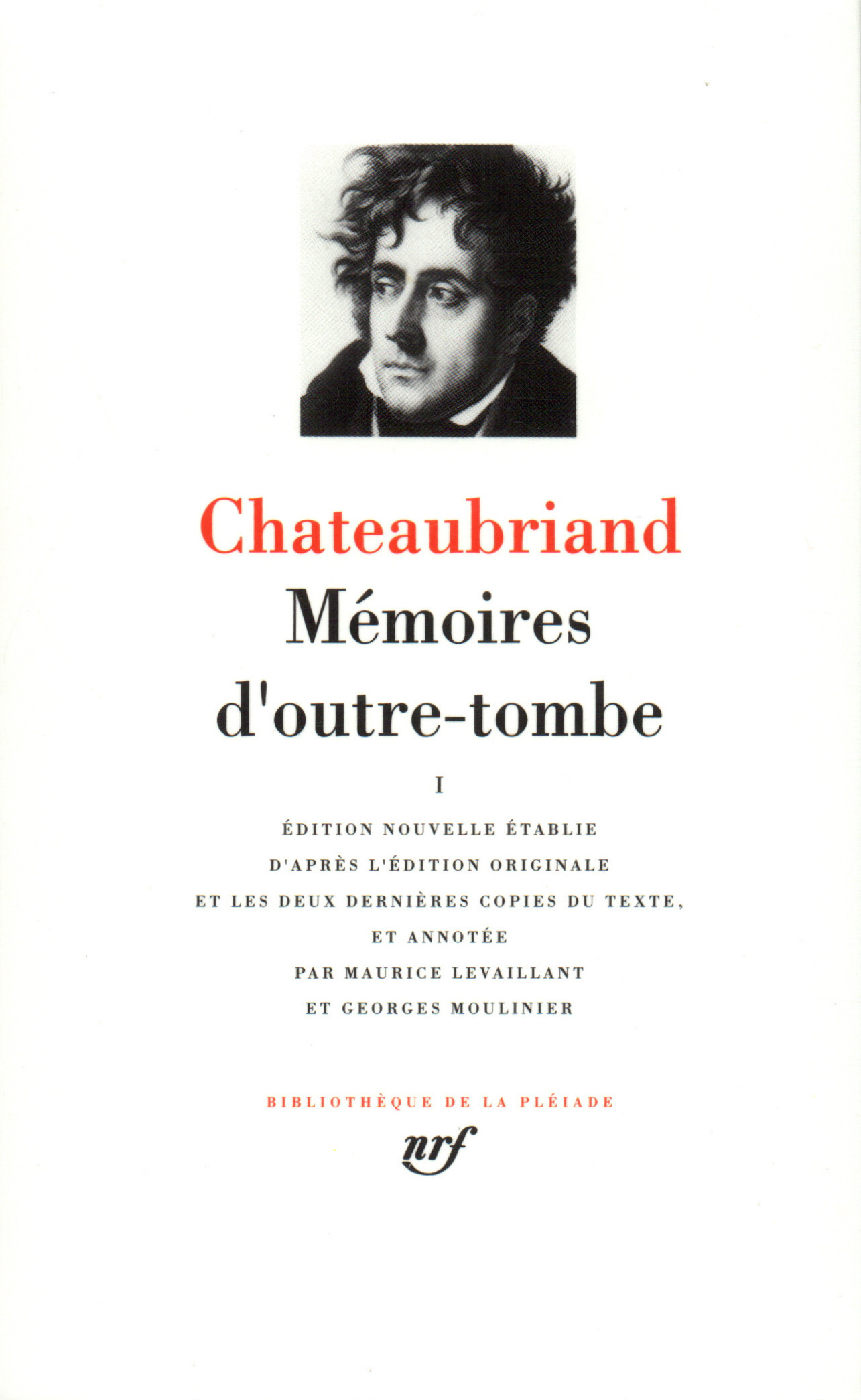 MEMOIRES D'OUTRE-TOMBE T1
