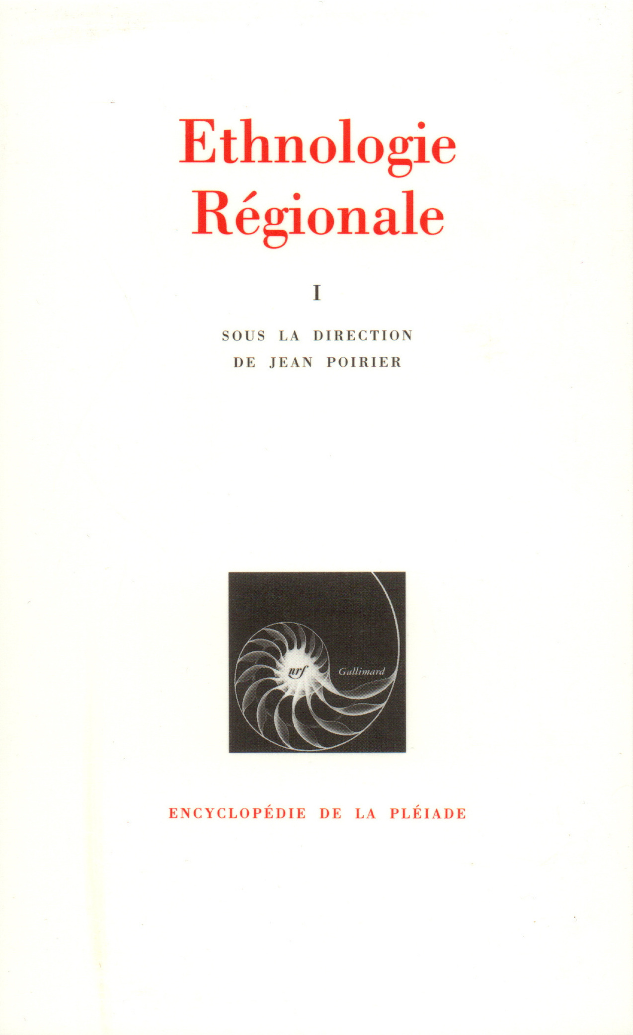 ETHNOLOGIE REGIONALE T1
