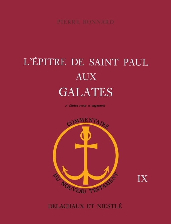 EPITRE DE SAINT PAUL AUX GALATES BROCHE LAB