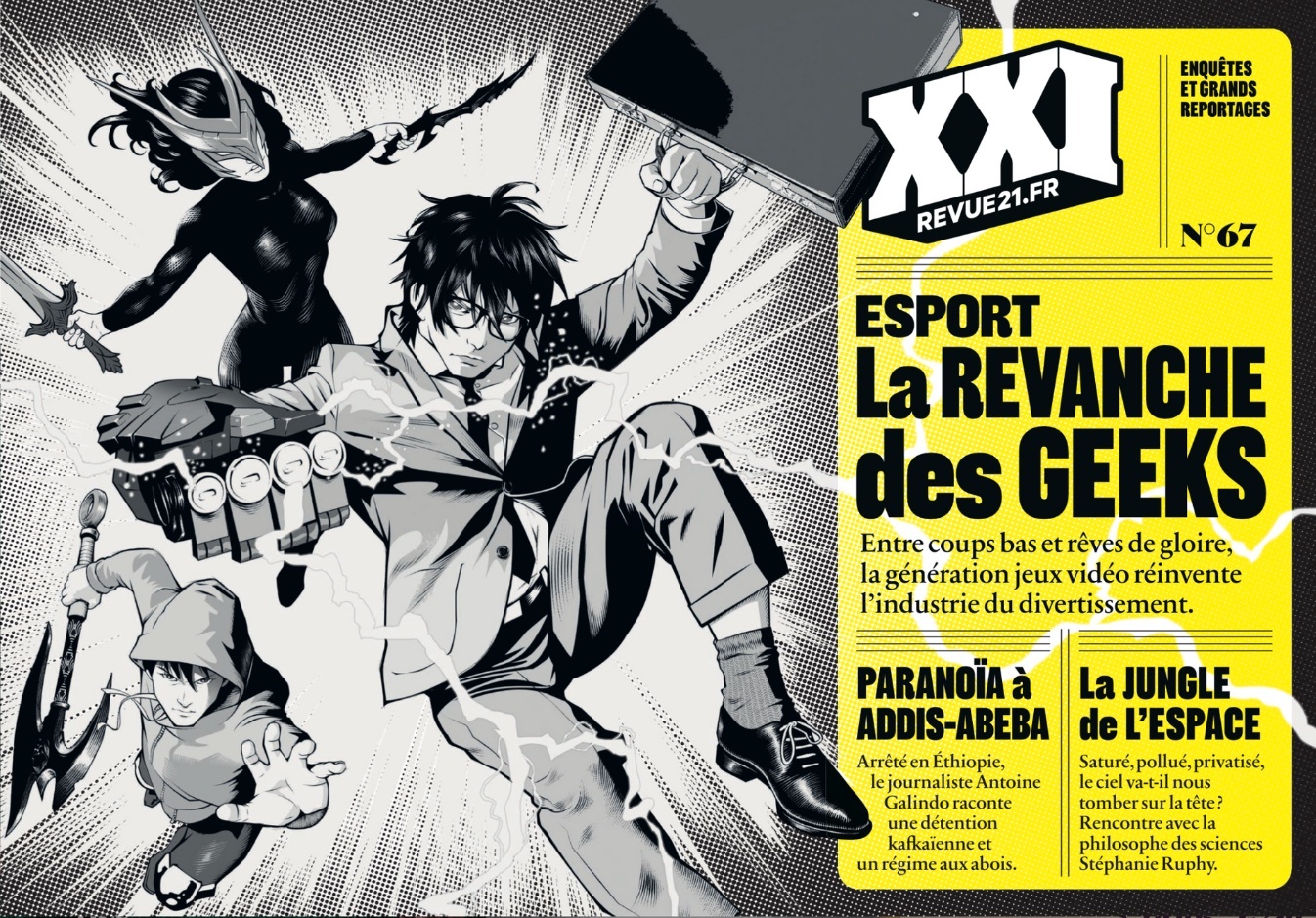 REVUE XXI N 67 - REVANCHE DES GEEKS