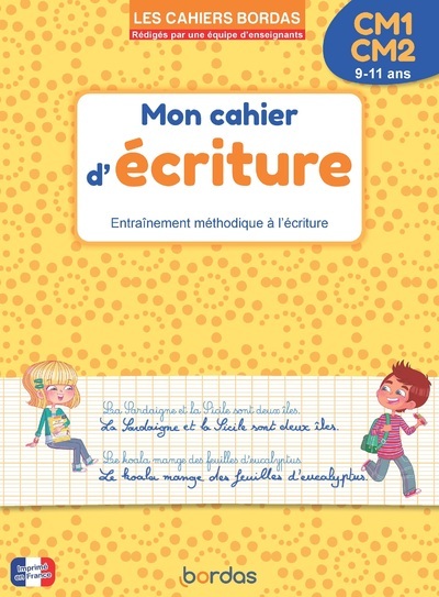 CAHIERS BORDAS - MON CAHIER D´ECRITURE CM1 CM2